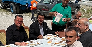 Maksutlu’da yağmur duası ve birlik yemeği