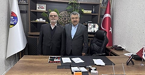 Orhan Camcı’dan, Ankara Oto Galericiler Odası Başkanı Abdullah Karaköse’ye ziyaret