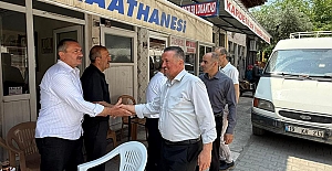 Kargı Belediye Başkanı Dereli’den esnaf ziyaretleri