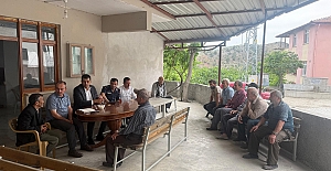 Kaymakam Akman’dan köy ziyaretleri