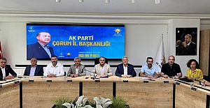 Demiral, ilçe başkanları toplantısına katıldı