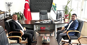 CHP Kıbrıs Birliği Başkan Yardımcısı Tuncer Kayabaşı’ndan Başkan Hamit Dereli’ye ziyaret