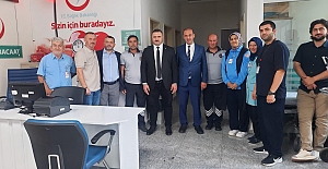 Çorum İl Sağlık Müdürü Prof. Dr. Sinan Zehir Kargı’da sağlık tesislerini inceledi
