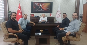 Murat Peker’den Sungurlu İlçe Milli Eğitim Müdürü İhsan Sepetci’ye ziyaret
