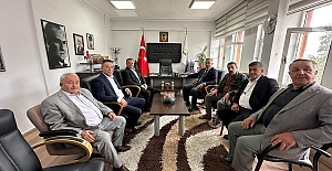 CHP Çorum Milletvekili Tahtasız’dan Kargı Belediye Başkanı Dereli'ye ziyaret