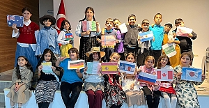 Cumhuriyet Ortaokulu öğrencilerinden renkli “Countries” etkinliği