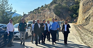 Kargı’da Boyabat Barajı Sahil Yolu yeniden düzenleniyor