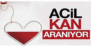 Acil kan aranıyor