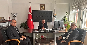 Gelecek Parti ilçe başkanlarından Başkan Hamit Dereli’ye ziyaret