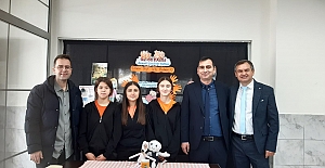 Kargı’da öğrenciler Lösev için üretti, Müdürler destek oldu