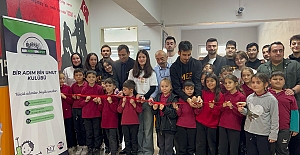 Eğitime önemli destek: Köy okuluna kütüphane ve oyun odası kazandırıldı