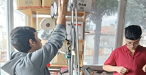 Kargılı öğrencilerden yangına karşı akıllı sistem