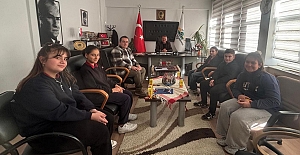 Yunus Emre İlkokulu öğrencilerinden Başkan Dereli’ye ziyaret