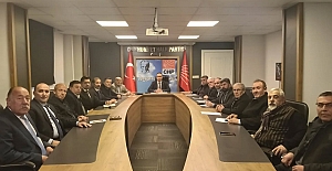 CHP Çorum’da İlçe Başkanları Toplantısı düzenledi