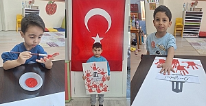 Kargı’da Çanakkale ruhu miniklerin ellerinde hayat buldu