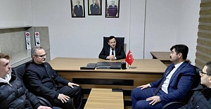 Osmancık Ülkü Ocaklarından Çağlar'a hayırlı olsun ziyareti