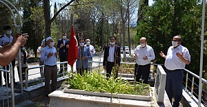 Kargı'da Şehitlikler ziyaret edildi