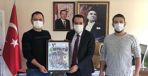 Kaymakam Uyar ile görüştüler