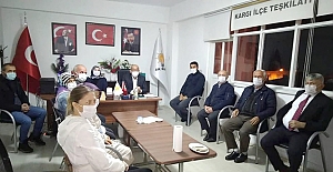 AK Parti Kargı İlçe Başkanlığı'nda toplantı