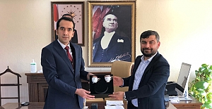 RTÜK Başkan Yardımcısından Kaymakam'a ziyaret