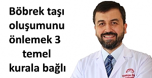 Böbrek taşı oluşumunu önlemek mümkün