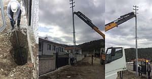 Sakızçayı’nın elektrik sorunu çözülüyor