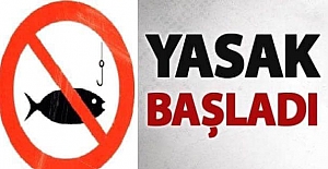 Balık avcılığı yasaklandı