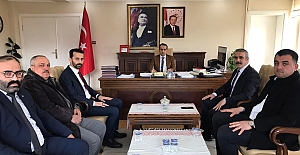 MHP'den Kaymakamlık ve kurumlara ziyaret
