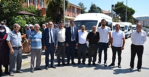 Cumhurbaşkanının mitingine Kargı'dan yoğun katılım oldu