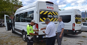 Kargı’da okul servisleri denetlendi