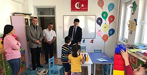 Kaymakam Soydaş'tan Şehit Hasan Bahçevan İlkokuluna ziyaret