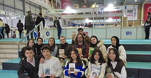 Fen Lisesi Çorum Kitap Fuarı’na katıldı