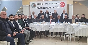 Kara Osmanlı Köyü iftar yemeği düzenledi