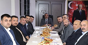 MHP İlçe Başkanları iftar yemeğinde buluştu