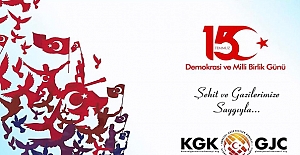 “Yaşasın demokrasi, yaşasın millet iradesi”