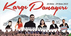 Kargı Panayırı 23 Ekim'de başlıyor