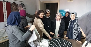 AK Parti Kadın Kolları İlçe Koordinatörü Fatma İlkcan Aksu’dan Kargı ziyareti