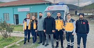 Hacıhamza’ya yeni ambulans tahsis edildi