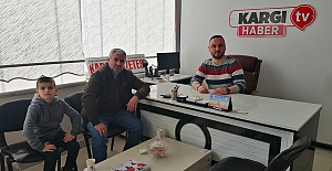 SP Kargı Belediye Başkan Adayı Yakup Gökçe’den gazetemize ziyaret