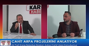 Cahit Arpa: İlçemizi yüz yıla hazırlayacak projeleri hayata geçireceğim