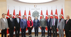 CHP’li meclis üyelerinden Vali Dağlı’ya ziyaret