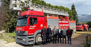 Kargı Belediyesine yeni itfaiye aracı tahsis edildi