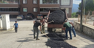 Kargı’da bozulan asfalt yollar onarıldı