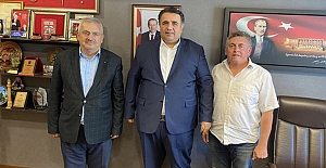 Kargılı muhtarlardan Milletvekili Kaya’ya ziyaret