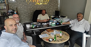 ÇESOB Başkanı Gür ve yönetiminden Adem Bülbül’e ziyaret