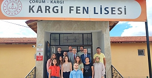 İlçe Milli Eğitim Müdürü Uluçay, Kargı Fen Lisesi’nin mevcut durumu ile ilgili bilgiler aldı