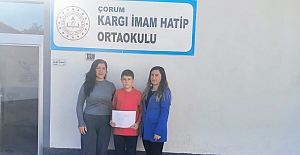 Kargılı genç herkese örnek oldu: Yusuf Doğra ilk bursunu Gazze'ye bağışladı
