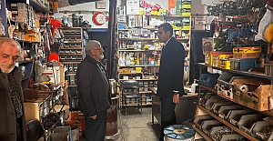 Esnafın taleplerine kulak verdi