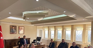 AK Parti ilçe yönetiminden Kaymakam Akman’a ziyaret ettiler