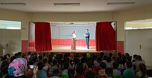 Kargı Fen Lisesi öğrencilerinden miniklere masal dünyasına yolculuk